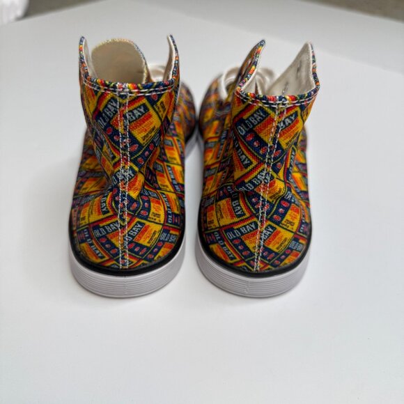 Custom Old Bay Converse Style Sneakers - Picture 3 of 5